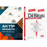 Akm Kitap - Aktif Öğrenme TYT AYT Geometri 0'dan Başlayanlara ve AKM Dil Bilgisi 2 Kitap Soru Bankası Seti