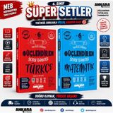 Akm Kitap Ankara Yayıncılık 6.sınıf Türkçe ve Matematik Güçlendiren Soru Bankası Seti 2 Kitap