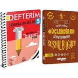 Akm Kitap Arı Yayıncılık 5. Sınıf Sosyal Bilgiler Defterim ve Ankara Sosyal Bilgiler Soru Bankası Seti 2 Kitap
