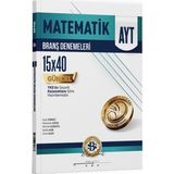 Akm Kitap Ayt Matematik 15 x 40 Branş Denemeleri Bilgi Sarmal Yayınları