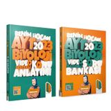 Akm Kitap Benim Hocam AYT Biyoloji Soru Bankası ve Video Ders Defteri 2 Kitap Set