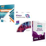 Akm Kitap Bilgi Sarmal 10. Sınıf Fizik Palme Kimya ve Karekök Biyoloji Soru Bankası Seti 3 Kitap