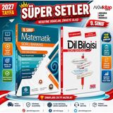 Akm Kitap Bilgi Sarmal 9. Sınıf Matematik ve Akm Dil Bilgisi Soru Bankası Seti 2 Kitap