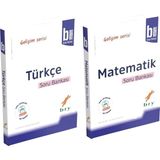Akm Kitap Birey Yayınları Gelişim Serisi Tyt Matematik ve Türkçe B Serisi Soru Bankası Seti 2 Kitap
