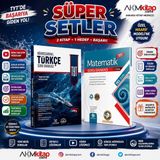 Akm Kitap Edebiyat Denizi Tyt Türkçe ve Bilgi Sarmal Matematik Soru Bankası Seti 2 Kitap