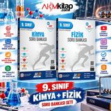 Akm Kitap Hız ve Renk 9.Sınıf HİT Fizik ve Kimya Soru Bankası Seti 2 Kitap