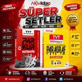 Akm Kitap Metin Tyt Matematik ve Sınav Yayınları Paragraf Soru Bankası Seti 2 Kitap