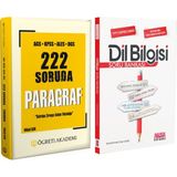 Akm Kitap Öğreti Akademi 2026 Tüm Adaylar Için 222 Soruda Paragrafın Şifresi ve Akm Dil Bilgisi Soru Bankası Seti 2 Kitap