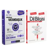 Akm Kitap Pegem KPSS Vatandaşlık ve AKM Dil Bilgisi Soru Bankası Seti 2 Kitap
