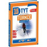 Akm Kitap Tyt Türkçe Tamamı Çözümlü 15 Li Denemeleri Apotemi Yayınları