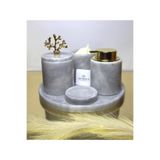 Akmera banyo seti Gri GOLD KUŞ