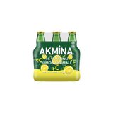 Akmina +C Vitaminli Limon Aromalı Maden Suyu 6X200 ml * 6 Adet