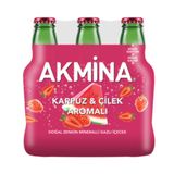Akmina Karpuz Çilek 6x200 ml Maden Suyu