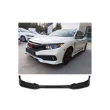 AkmTuning Honda Civic Fc5 Mugen Ön Ek Karlık Plastik Mat Siyah 2019 2020 2021 Makyajlı Kasa