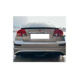 AkmTuning Honda Civic Vtec 2 Custom Arka Ek Difüzör Siyah Plastik 2001 2002 2003 2004 Arka-difizör-bodykit-ek