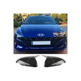 AkmTuning Hyundai Elantra Sinyalli Batman Yarasa Ayna Kapağı Parlak Siyah ABS 2021 2022 2023 2024 2025