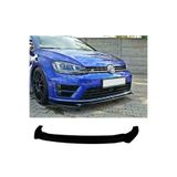 AkmTuning Vw Golf 7 R Tampon Ön Lip Parlak Siyah Plastik Ön Ek Karlık 2012 2013 2014 2015 2016 2017