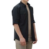 Akn 311 Taktik Outdoor Gömlek - 5XL - Siyah