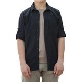 Akn 312 Taktik/outdoor Likralı Gömlek - 2XL - Siyah