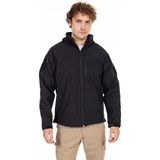 AKN 451 Double Softshell Taktik Mont - Siyah - 3XL