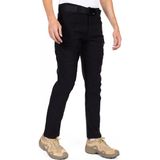 AKN 514 Kışlık Likralı Taktik/Outdoor Pantolon - Siyah - 3XL