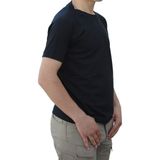 Akn 717 Bisiklet Yaka Kısa Kollu Taktik/outdoor Tişört - Siyah