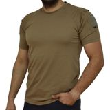 Akn Bisiklet Yaka Kısa Kollu Taktik Tişört - 3XL - Bej