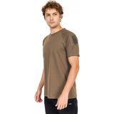 Akn Bisiklet Yaka Kısa Kollu Taktik/outdoor Tişört - 2XL - Haki