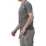 Akn Bisiklet Yaka Kısa Kollu Taktik/outdoor Tişört - M - Haki