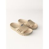 Akn E607 Kadın Erkek Terlik Banyo Bahçe Balkon Havuz Plaj Terliği - Bej