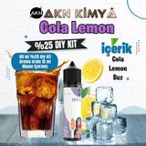 Akn Kimya Cola Lemon Yoğun Dıy Kit Cola Lemon Buz Gıda Aroması %25 Oranda Aroma İçerir (Hazır Değildir ) - 60 ml