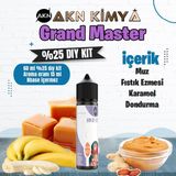 Akn Kimya Grand Master Five Pawns Yoğun Dıy Kit Muz Fıstık Ezmesi Karamel Gıda Aroması %25 Oranda Aroma İçerir (Hazır Değildir ) - 60 ml