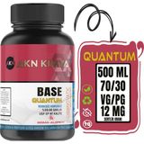 Akn Kimya Quantum Sigma Chemnovatic 12 Mg Gliserin Propilen Glikol Base Nbase Vg Pg 70-30 100 ml 250 ml 500 ml 1000 ml - 500 gr