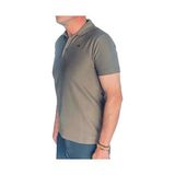 Akn Polo Yaka Kısa Kollu Taktik/outdoor Tişört - 2XL - Haki