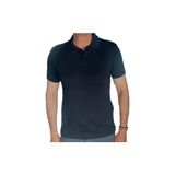 Akn Polo Yaka Kısa Kollu Taktik/outdoor Tişört - Siyah