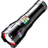 Aknca F.b.ı Pro F-3002 Alüminyum Tg LED Gece Şeritli Type-C Şarjlı El Feneri