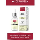 Akne Karşıtı, Niacinamide ve Çay Ağacı Yağlı Cilt Bakım Serumu 30 ml