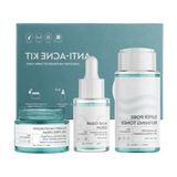 Akne Ve Gözenek Sıkılaştırıcı Cilt Bakım Kiti (Tonik, Serum, Krem)
