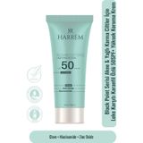 Akneli&Yağlı Ciltler Leke Karşıtı Yüksek Koruyucu Yağsız SPF50 UVA/UVB Güneş Kremi 50 Ml Black P.in