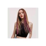 AKOLİFE Pembe Saç Simi / Simli Saç Kaynak / Hair Tinsel / Parlak Örmeli Saç Aksesuarı Kaynak Boncuğu