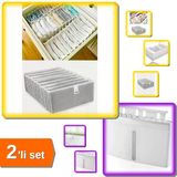 Akordiyon Çekmece Çorap Düzenleyici 8 Gözlü + Fresh Air Kalorifer Suluğu 500 Ml - 2Li Set R1q4a1