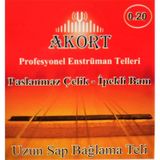 Akort 0.20 Uzun Sap Bağlama Teli - Saz Teli Paslanmaz