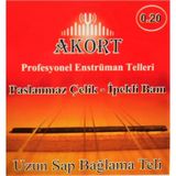 Akort Uzun Sap Bağlama Saz Teli 0.20