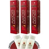 Akos 9.2 Açık Sarı Bej Saç Boyası 60 ml ( 3 Adet Boya+ 3 Adet Oksidan)