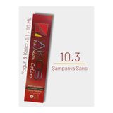 Akos Şampanya Sarısı 10.3 60 ML Yoğun Etkili Saç Boyası