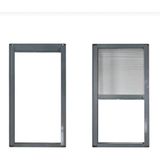 Akpen Akordiyon Pileli Pencere Sineklik Antrasit MAX. 70 X 130 cm ye kadar İSTEDİĞİNİZ ÖLÇÜYÜ VEREBİLİRSİNİZ