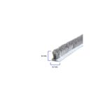 Akpen Cam Balkon, Sürme Kapı Kıl Fitili Taban Genişliği : 6.7 mm X Kıl Yüksekliği :5,5 mm X boy: 10 mt.