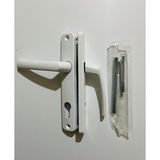 Akpen Pvc Pimapen Balkon Kapı Kolu (Barelli) Alüminyum Kol (Beyaz) - 1 Adet