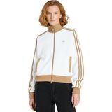 AKR0062 Adidas Velour Knıt Tt Kadın Ceket Beyaz