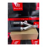 Akrapovic Motosiklet egzozu Akrep ucu siyah çift çıkış